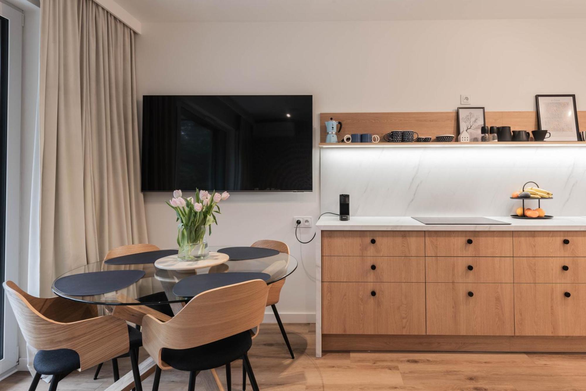 Apartament Quantum Porto Леба Екстериор снимка