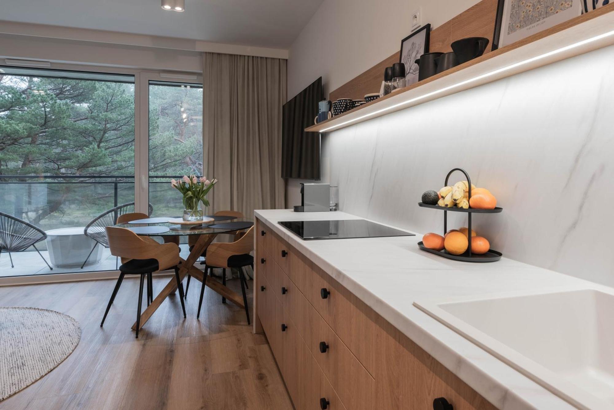 Apartament Quantum Porto Леба Екстериор снимка